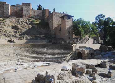 Tour Malaga. Teatro romano